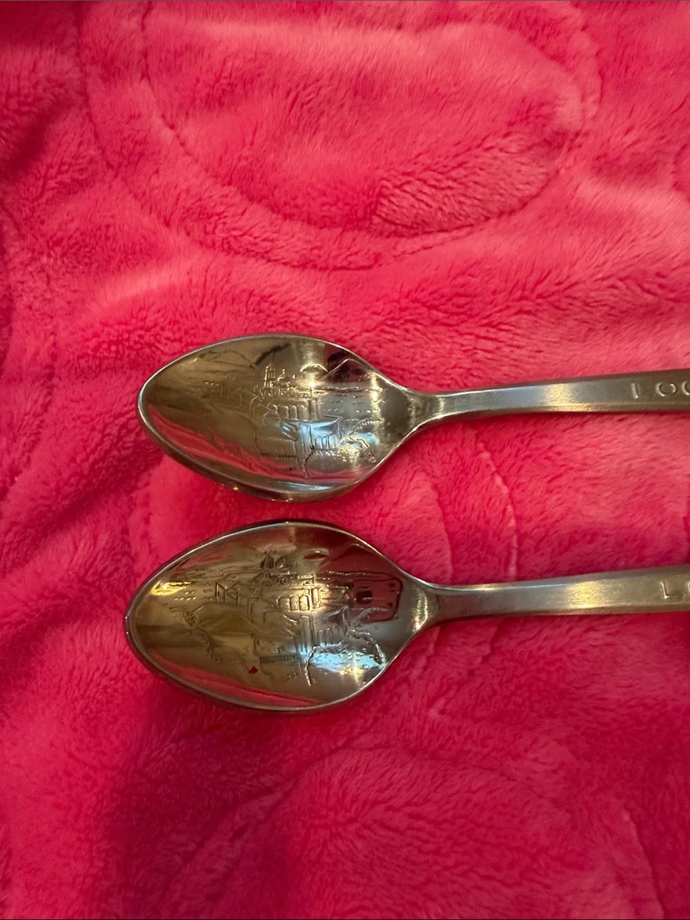 Vintage Rolex Bucherer Swiss Souvenir Spoons - Set of 7